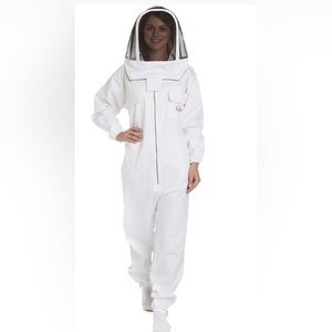 Natural Apiary – Apiarist Beekeeping Suit – Polycotton – Fencing Veil
